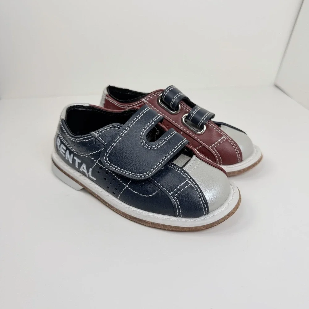 Classic Products Youth Toddler Bowling Shoes Size 9 Hook & Loop Leather - Picture 4 of 9